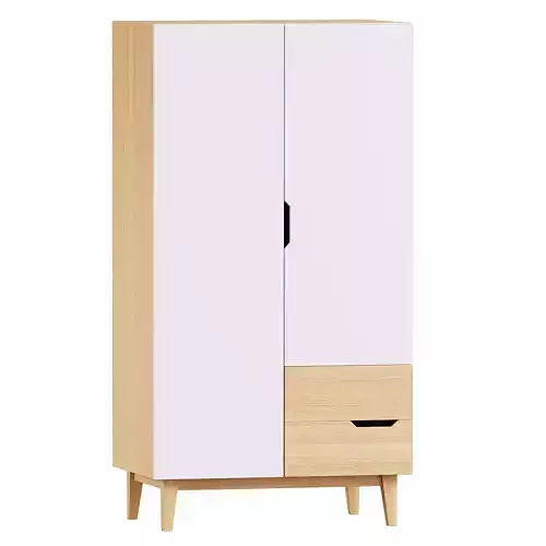 Wardrobe HUH with 2 doors and 2 drawers