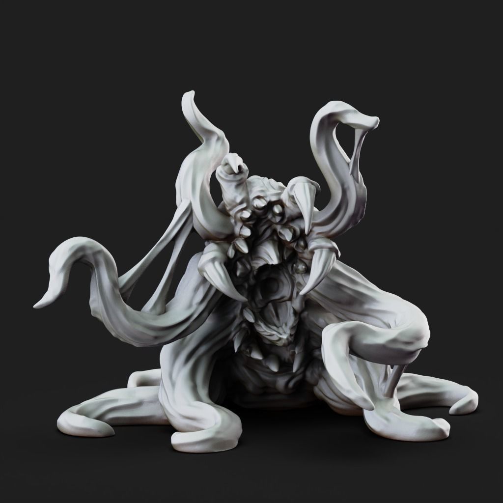 Dark Weaver - 3D Printable TTRPG - PRESUPPORTED - 32mm Scale 3D print model_10