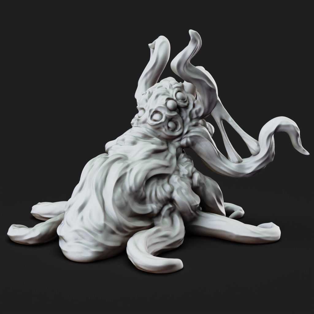 Dark Weaver - 3D Printable TTRPG - PRESUPPORTED - 32mm Scale 3D print model_7