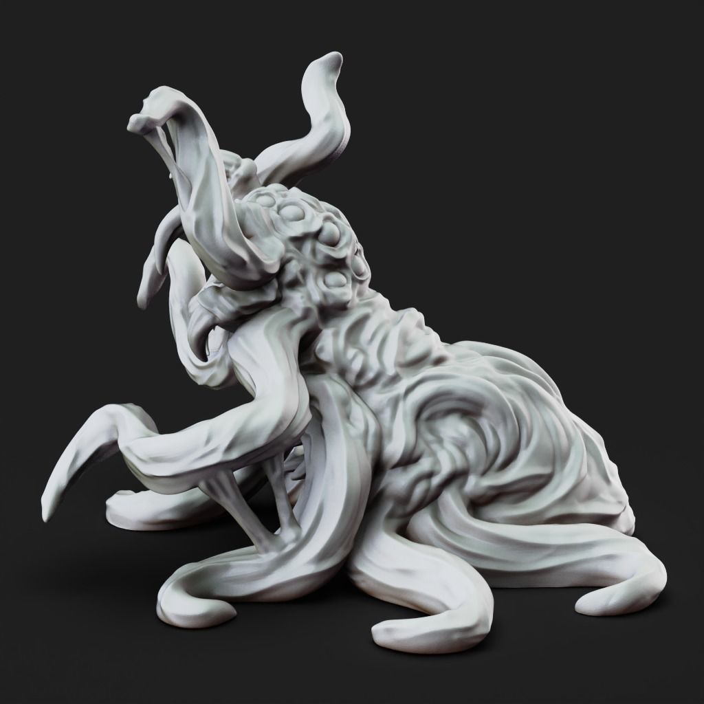 Dark Weaver - 3D Printable TTRPG - PRESUPPORTED - 32mm Scale 3D print model_4