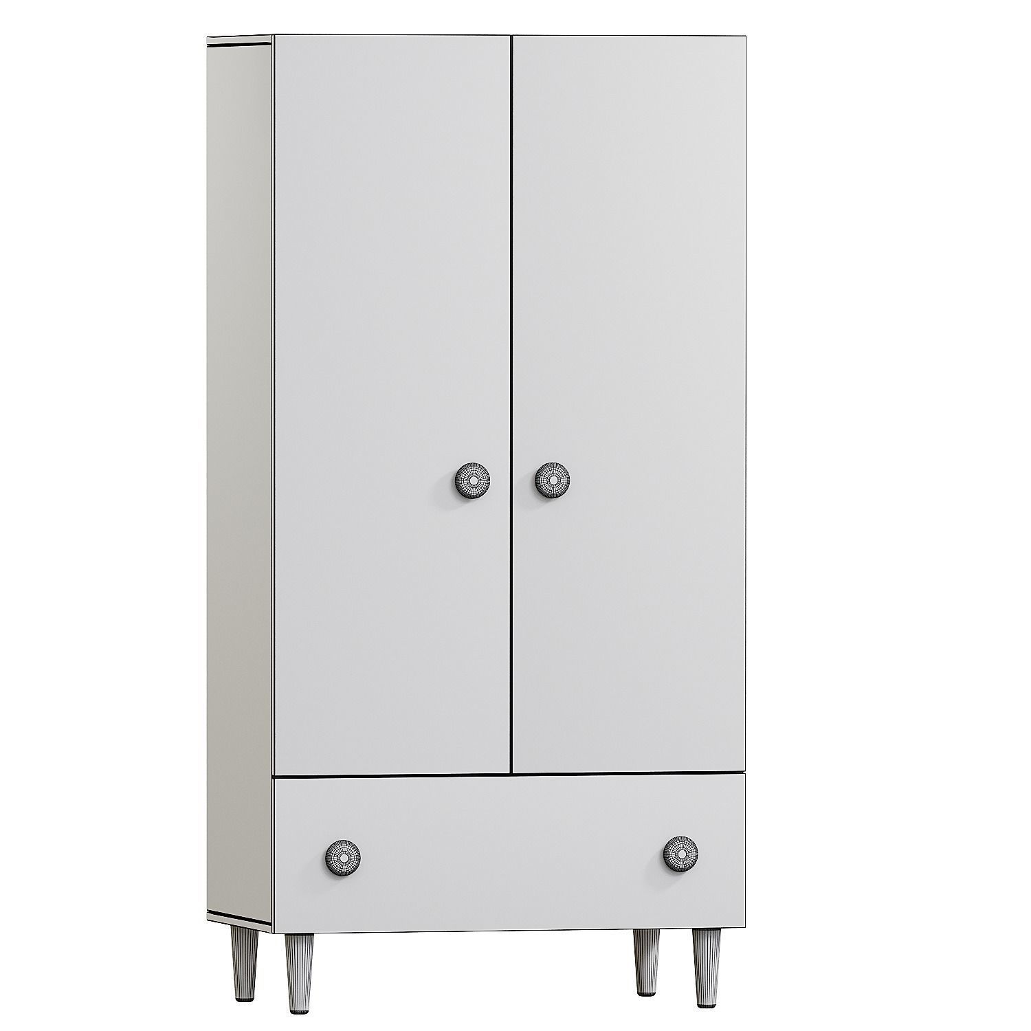 Top baby wardrobe by giessegi  3d model  3D model_2