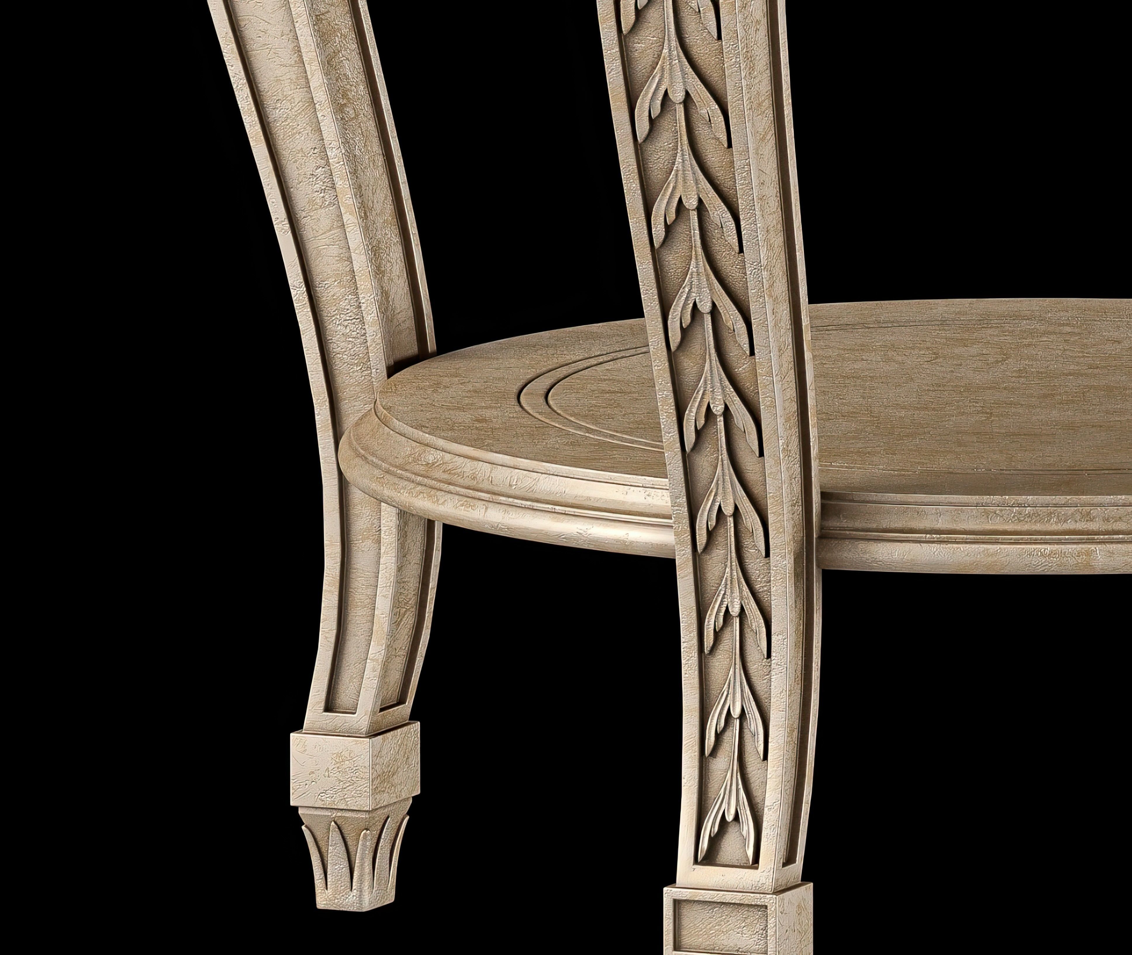 roberto giovannini side table art 1416 3D model_5