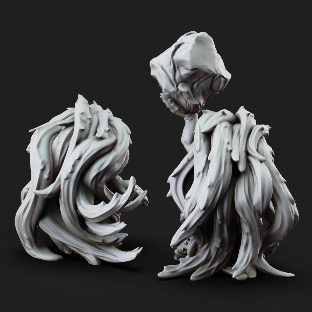 Korred - 3D Printable TTRPG - PRESUPPORTED - 32mm Scale 3D model 3D ...
