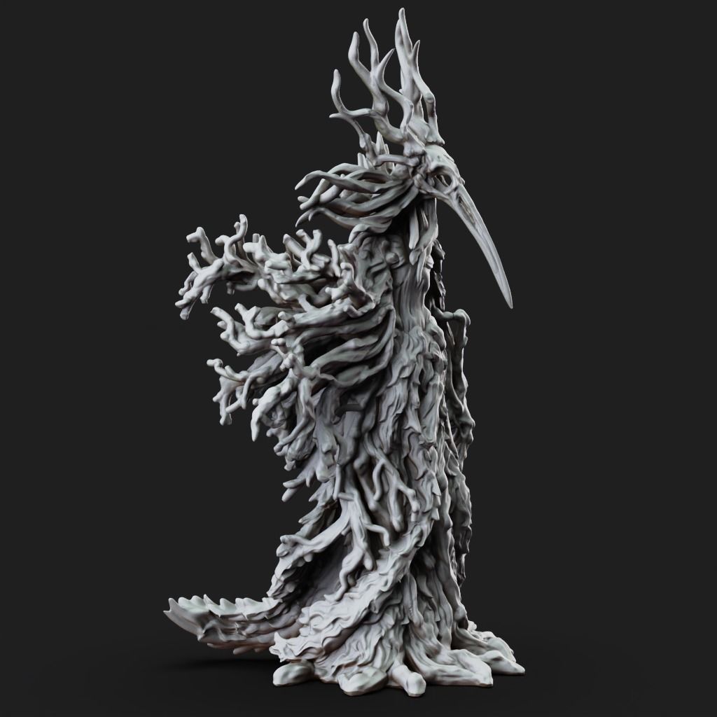 Lord of the Roots - 3D Printable TTRPG - PRESUPPORTED - 32mm 3D print model_8