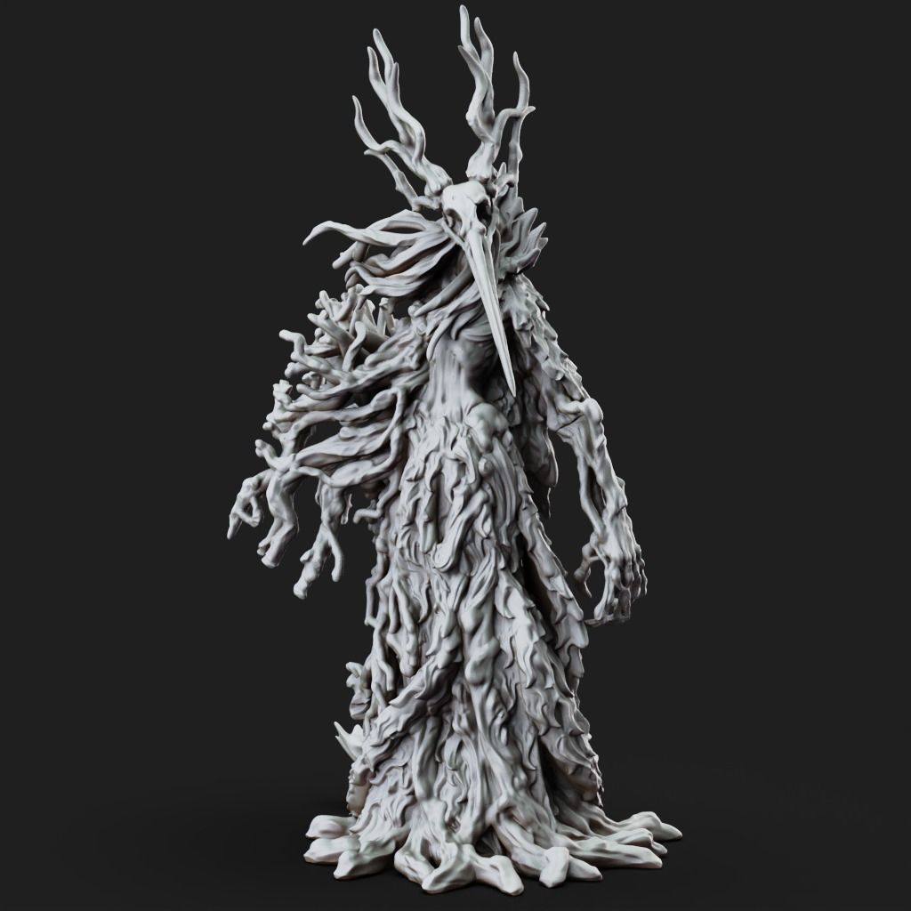 Lord of the Roots - 3D Printable TTRPG - PRESUPPORTED - 32mm 3D print model_6