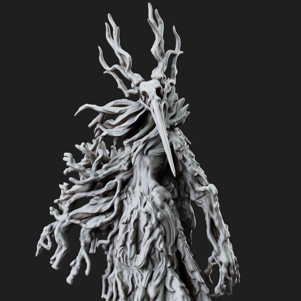 Lord of the Roots - 3D Printable TTRPG - PRESUPPORTED - 32mm 3D print model_7