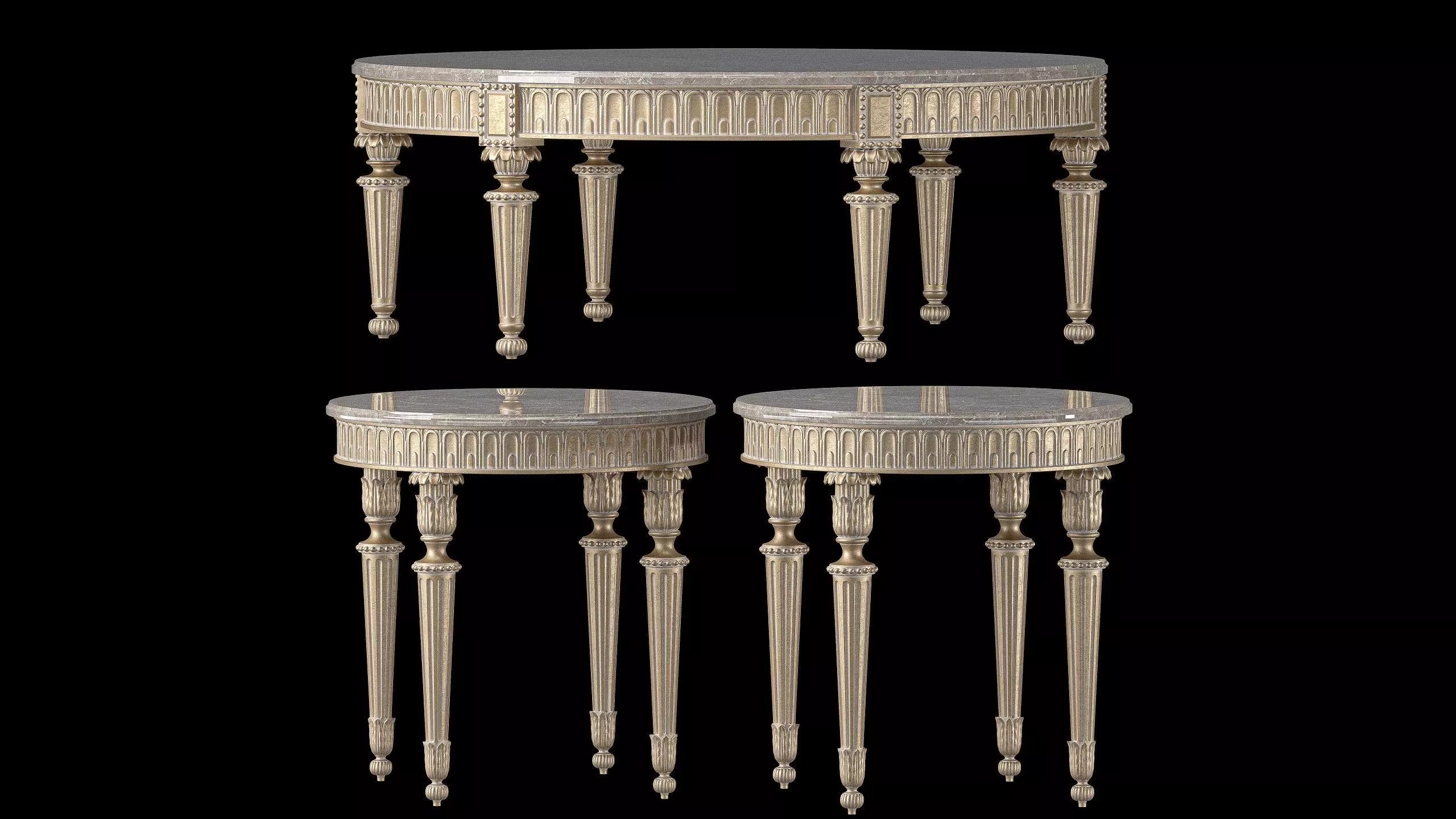 roberto giovannini coffee table art 1431 3D model
