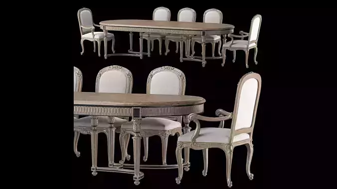 roberto giovannini dining table and chair art 1395