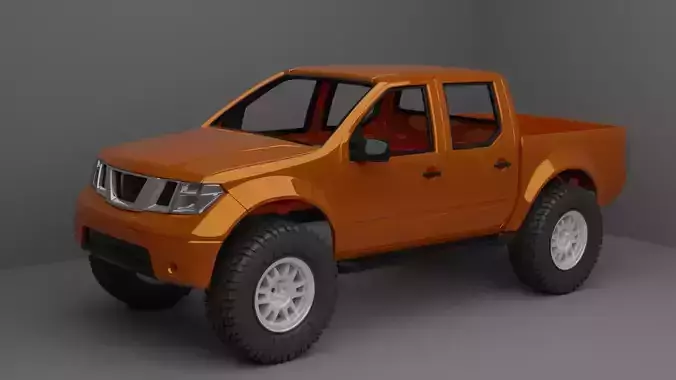 2005 Nissan Navara 3D print model