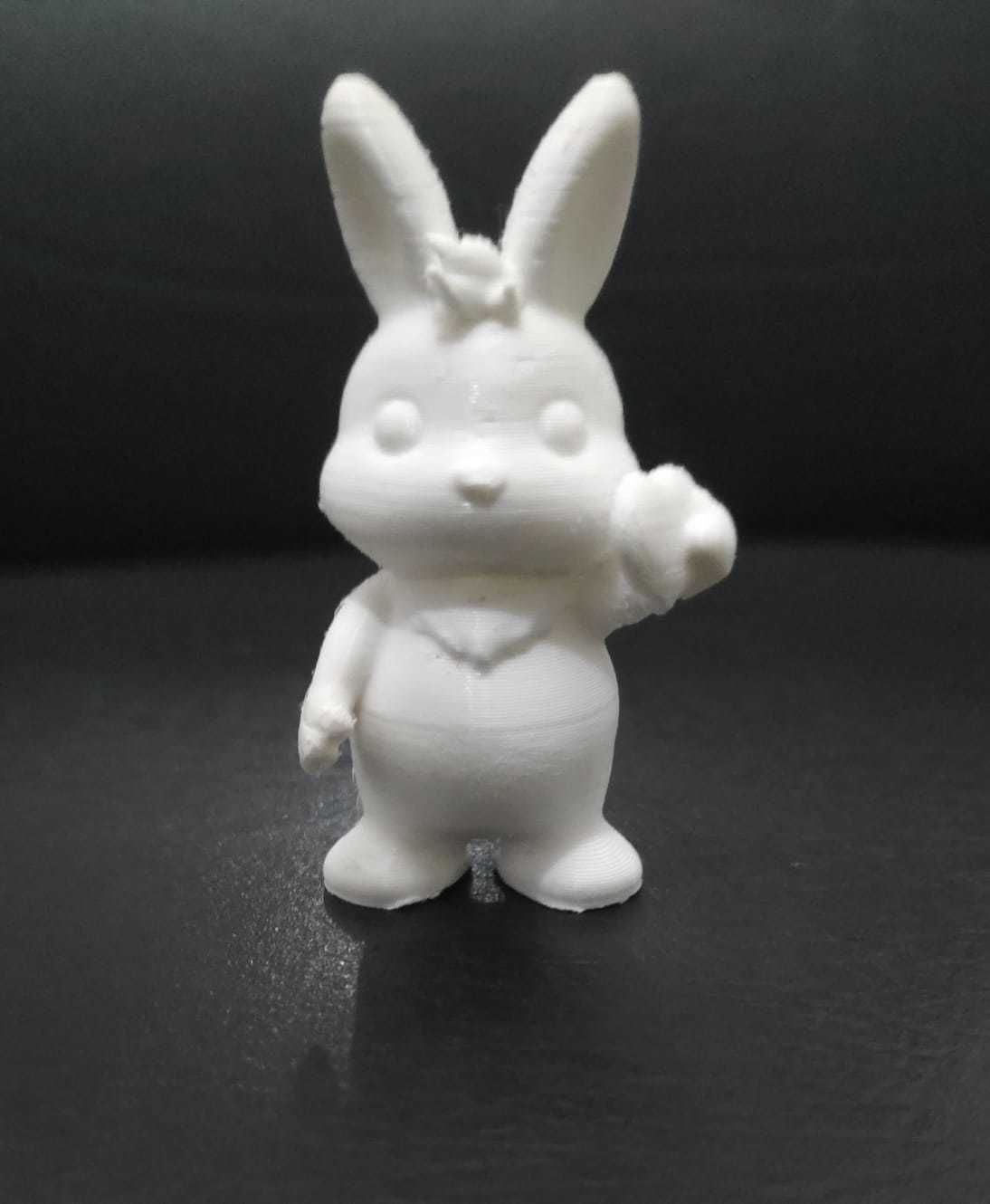 Little Bunny Heart 3D print model_4