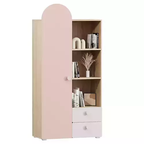 Swing wardrobe Archi 2 Rose Irish 3D model