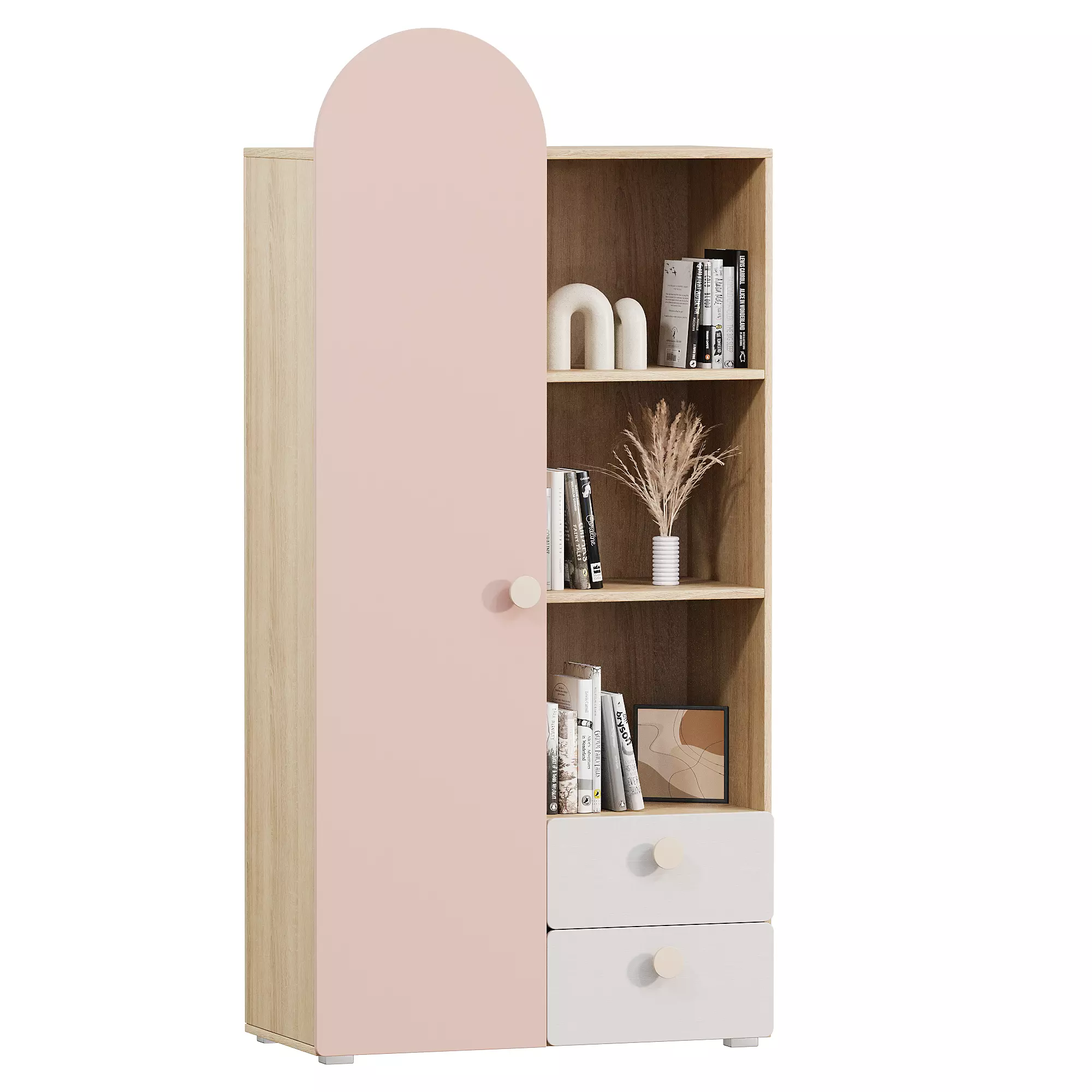 Swing wardrobe Archi 2 Rose Irish 3D model