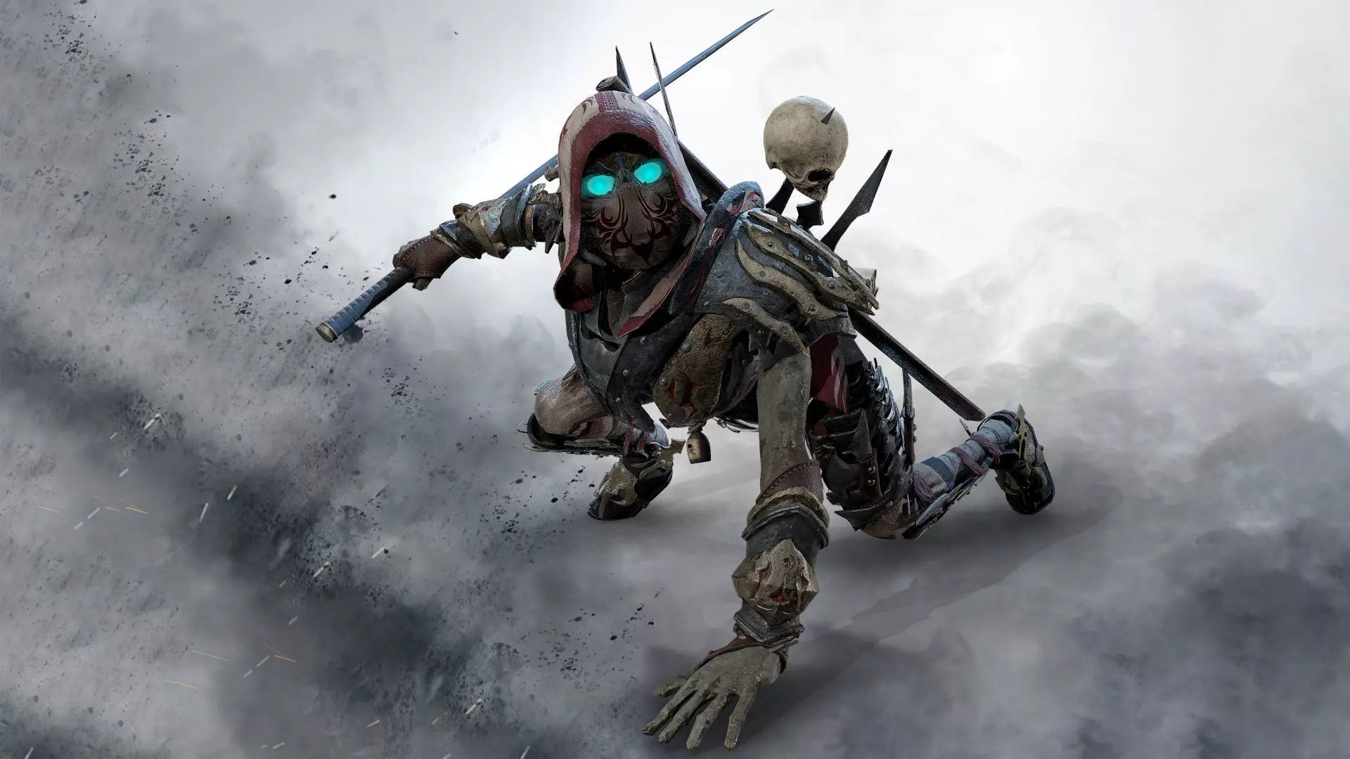 Undead Shinobi Low-poly 3D model_0