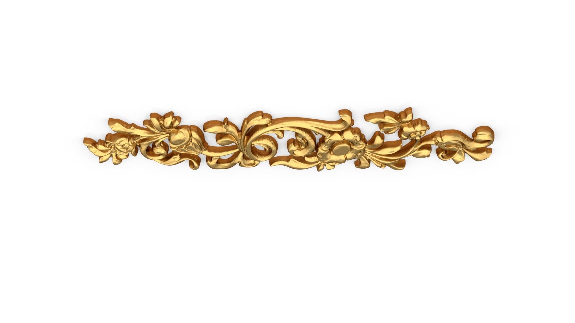 Classic decor ornament 315 3D model_4