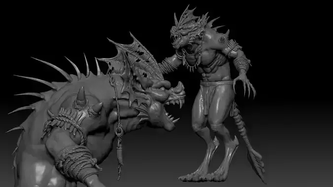Moonshadow Brutal High Quality Sculpt 3D model