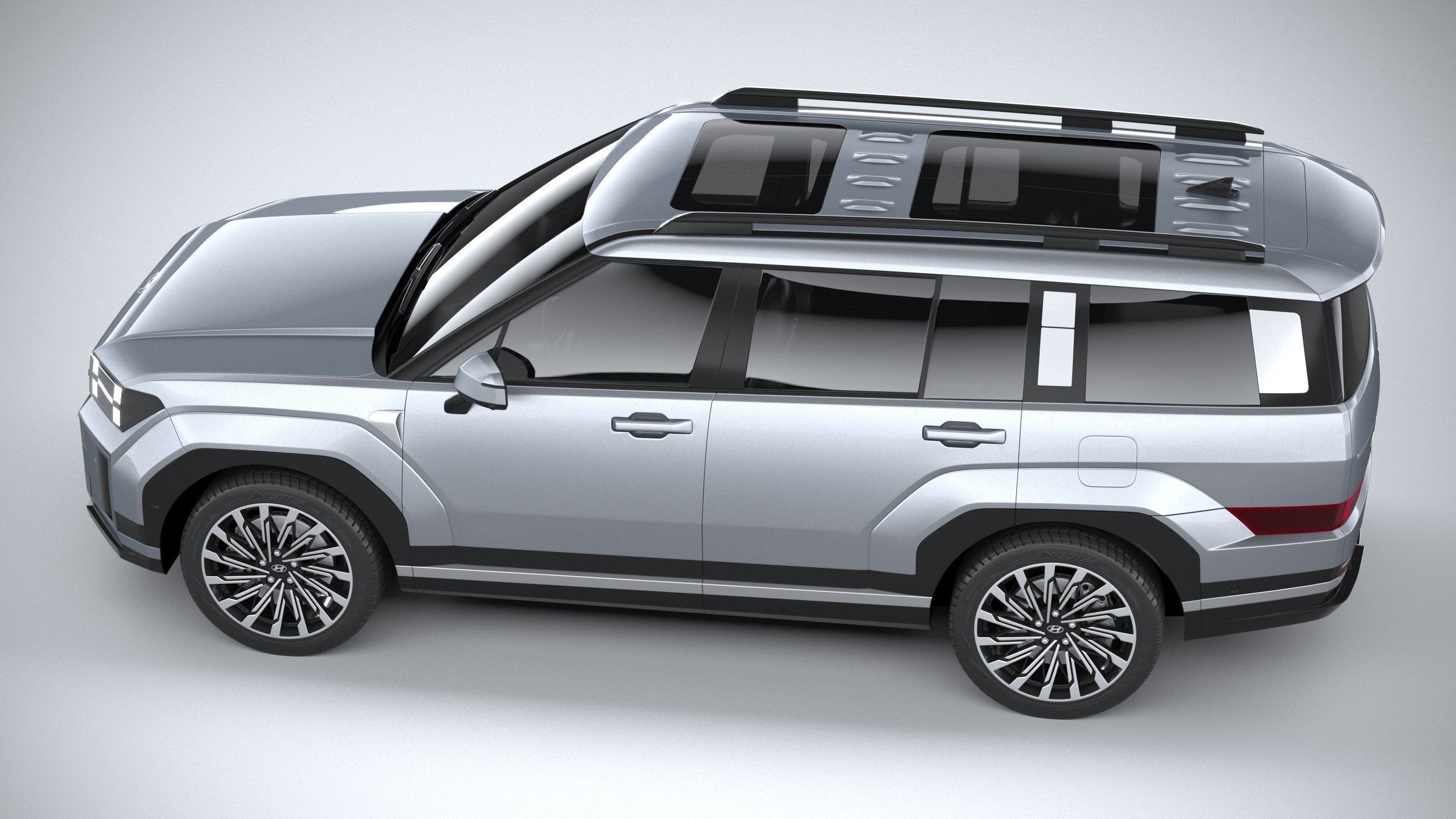 Hyundai Santa Fe 2024 3D model_9