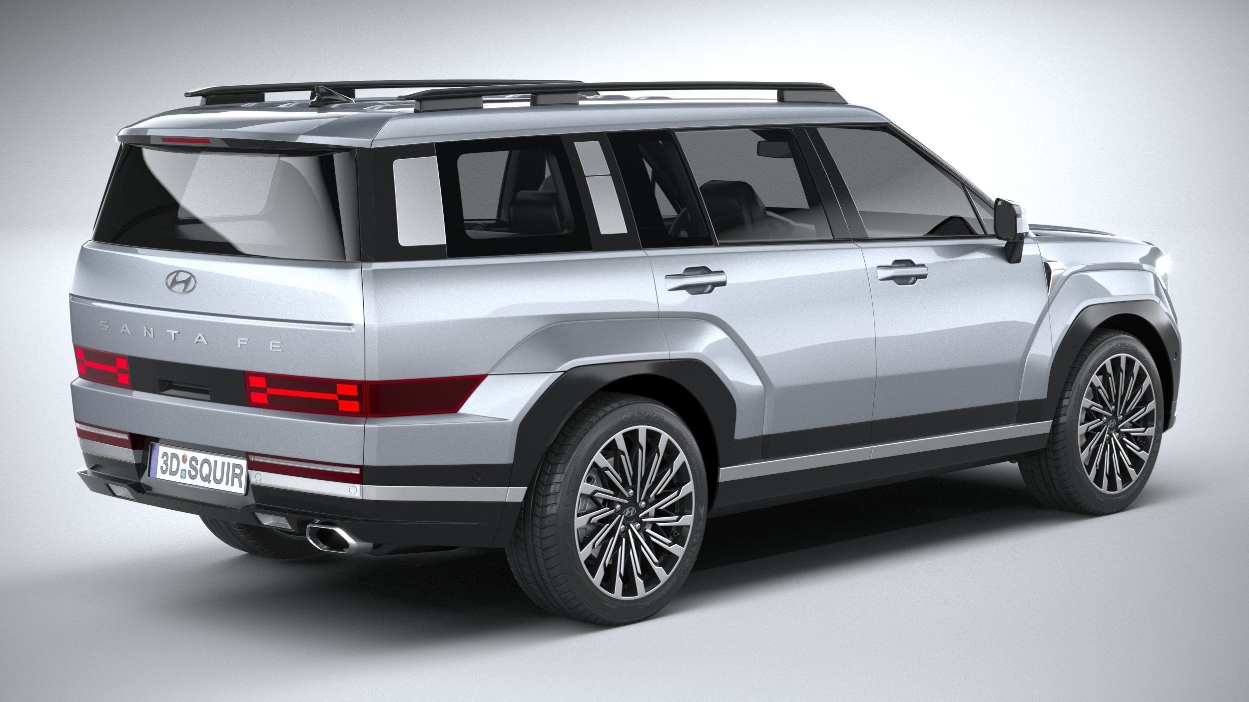 Hyundai Santa Fe 2024 3D model_17