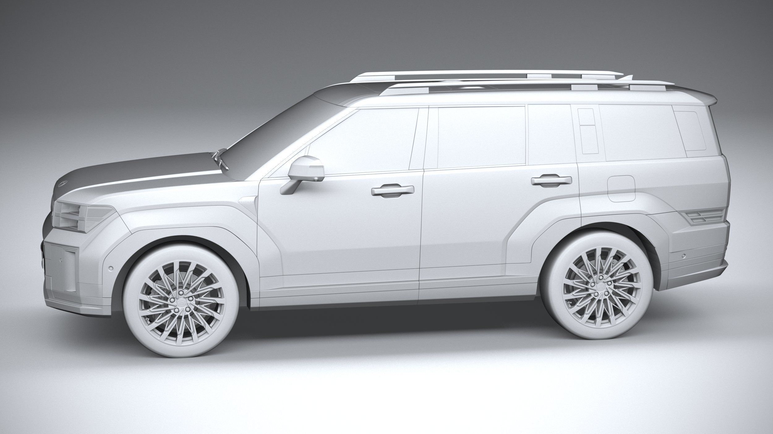 Hyundai Santa Fe 2024 3D model_22