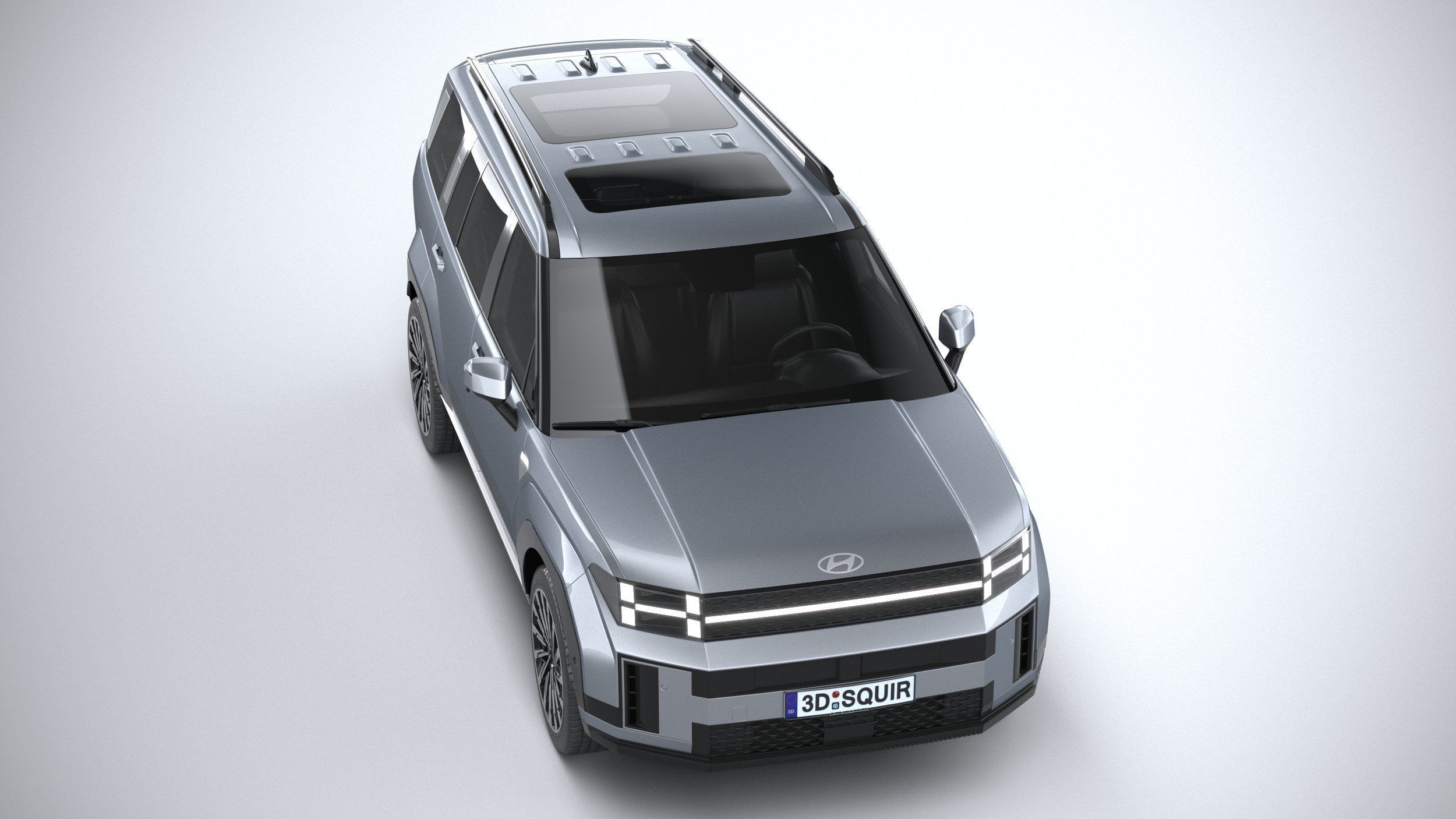 Hyundai Santa Fe 2024 3D model_12