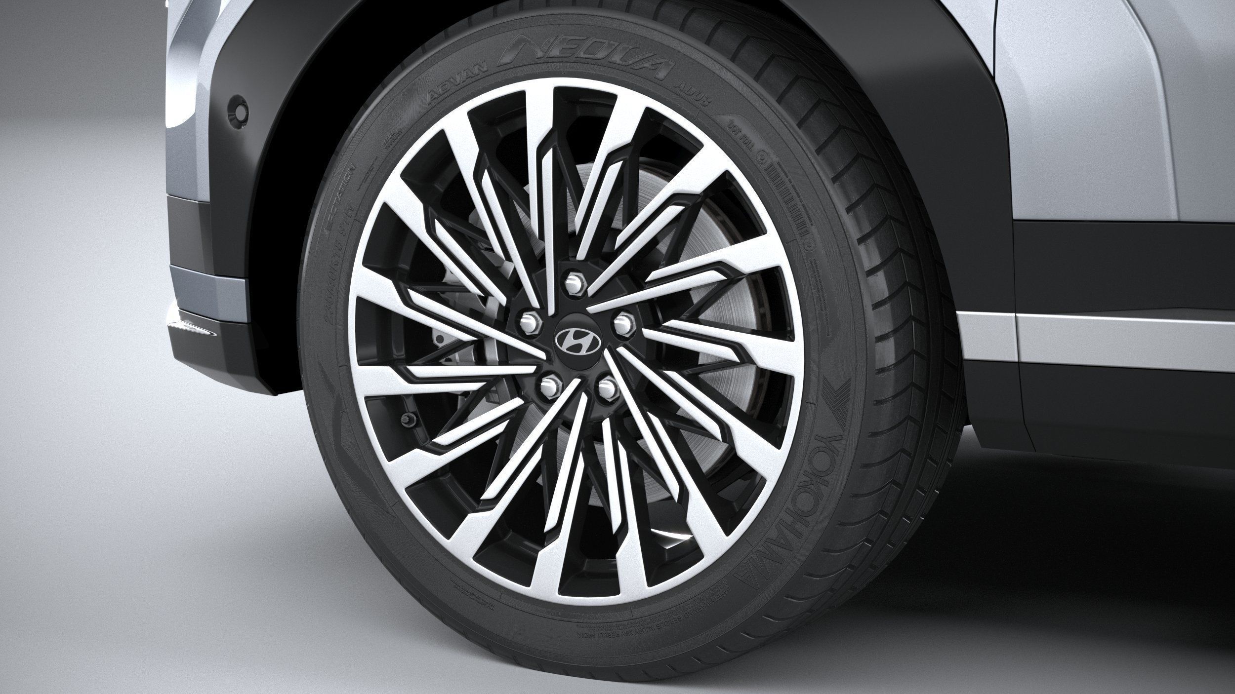 Hyundai Santa Fe 2024 3D model_16