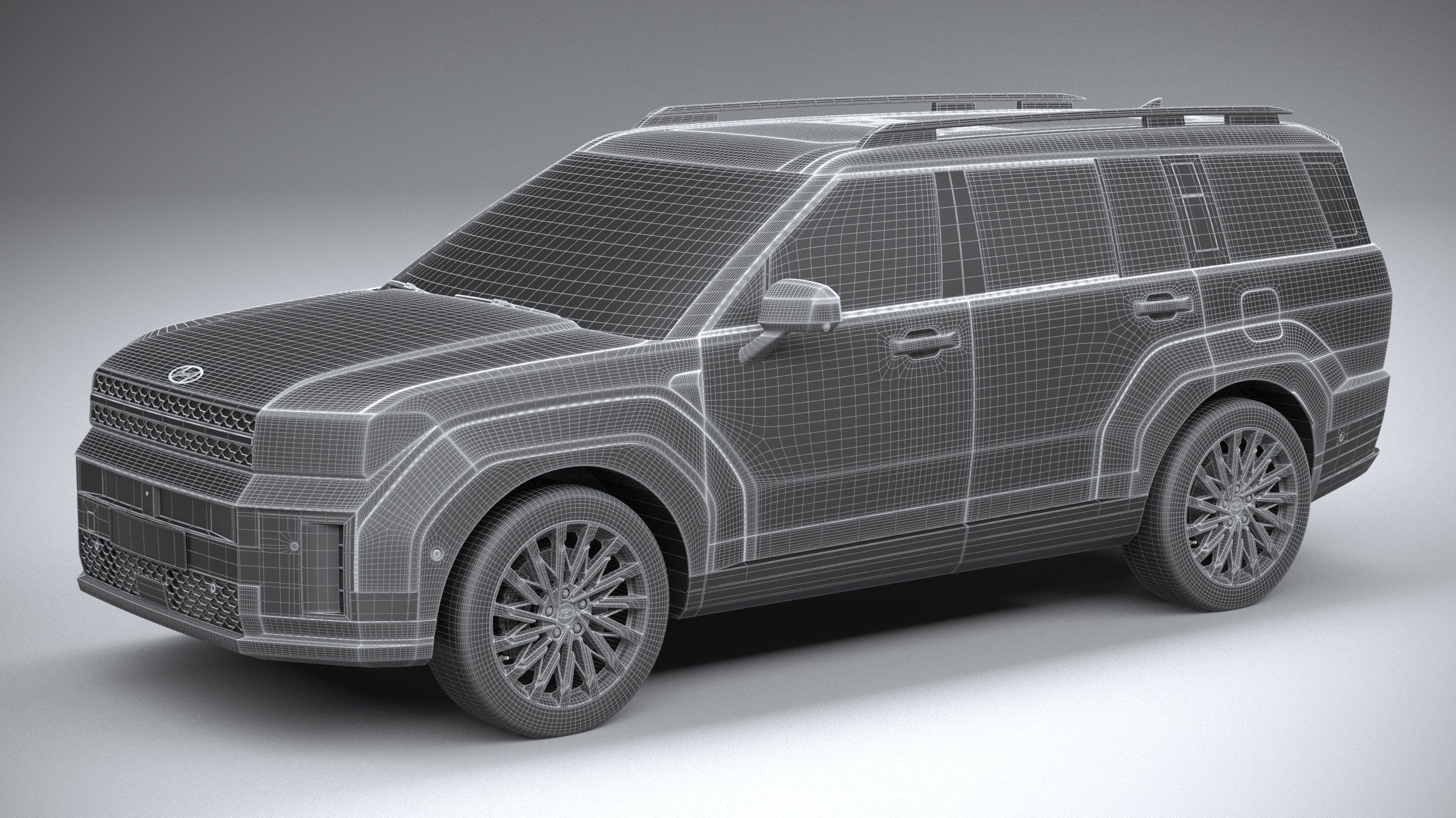 Hyundai Santa Fe 2024 3D model_26