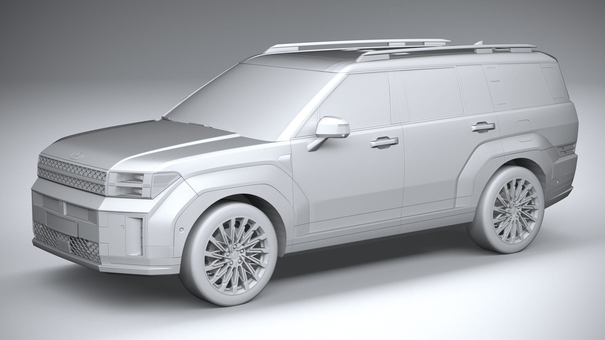 Hyundai Santa Fe 2024 3D model_19