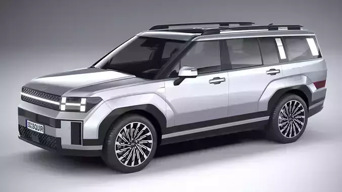 Hyundai Santa Fe 2024 3D model