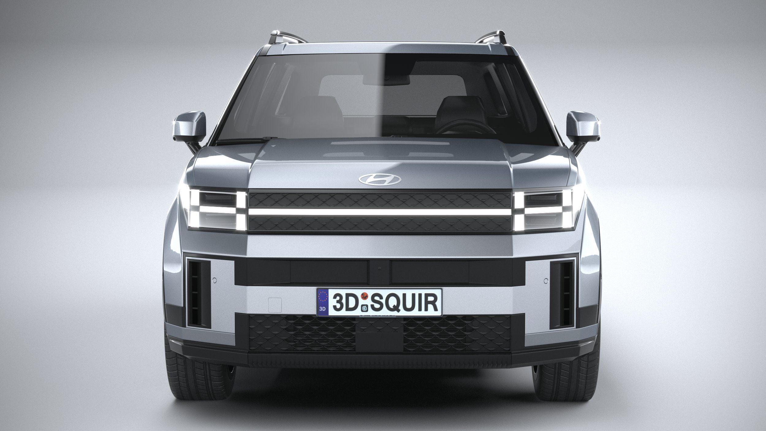 Hyundai Santa Fe 2024 3D model_13