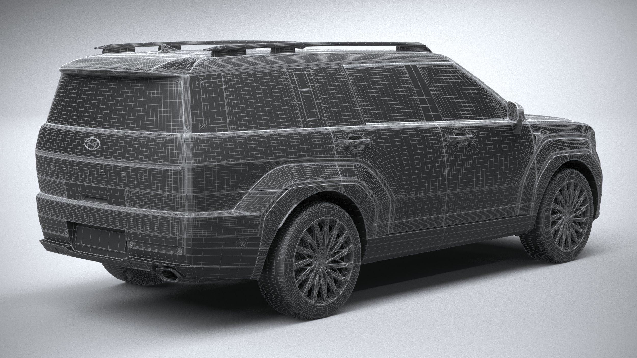 Hyundai Santa Fe 2024 3D model_27