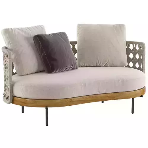 Torii Nest Outdoor Angled Sofa