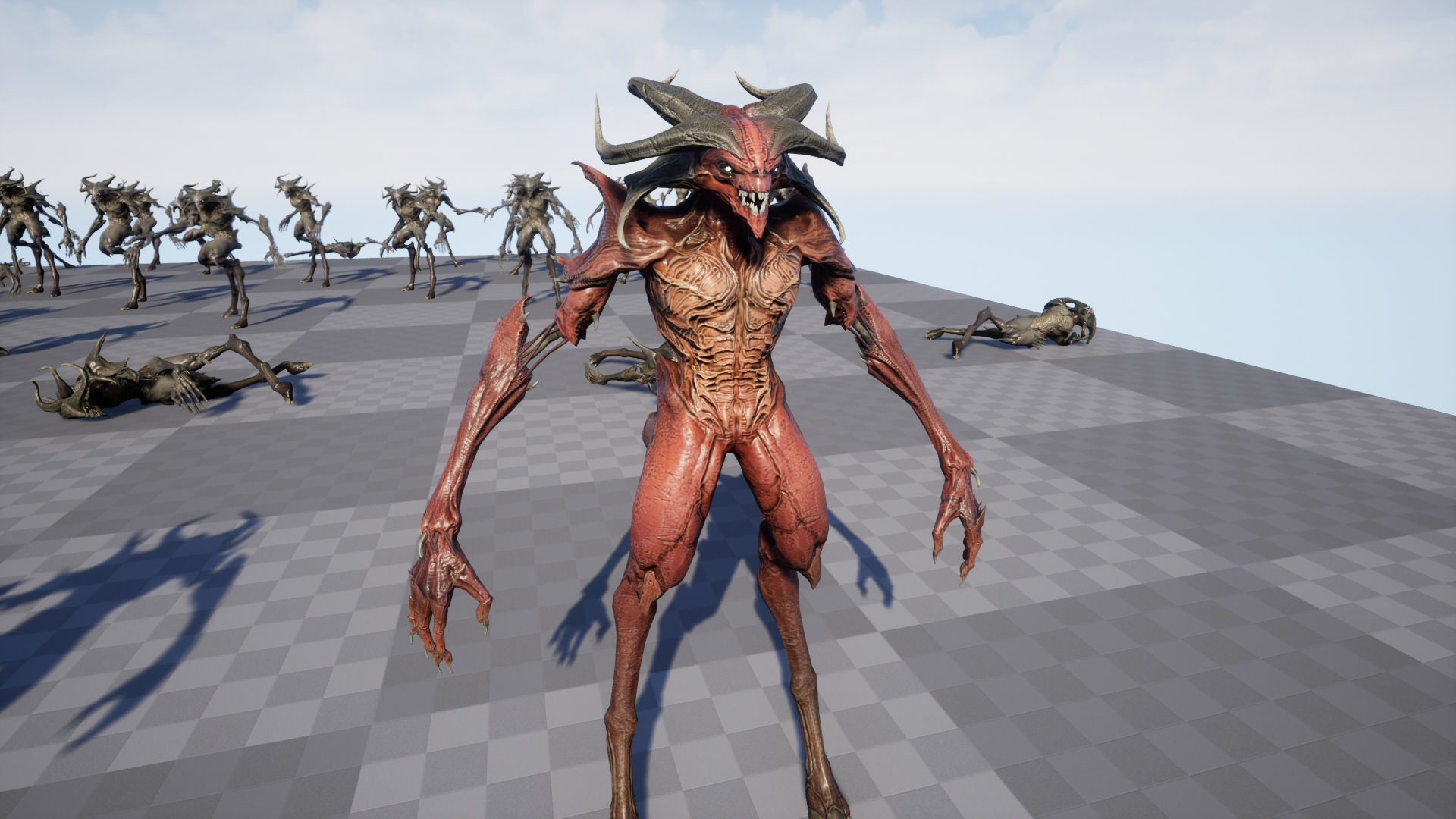 Demon Character 6 Low-poly 3D model_23