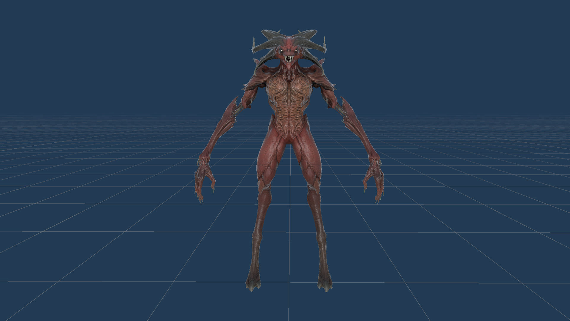 Demon Character 6 Low-poly 3D model_27