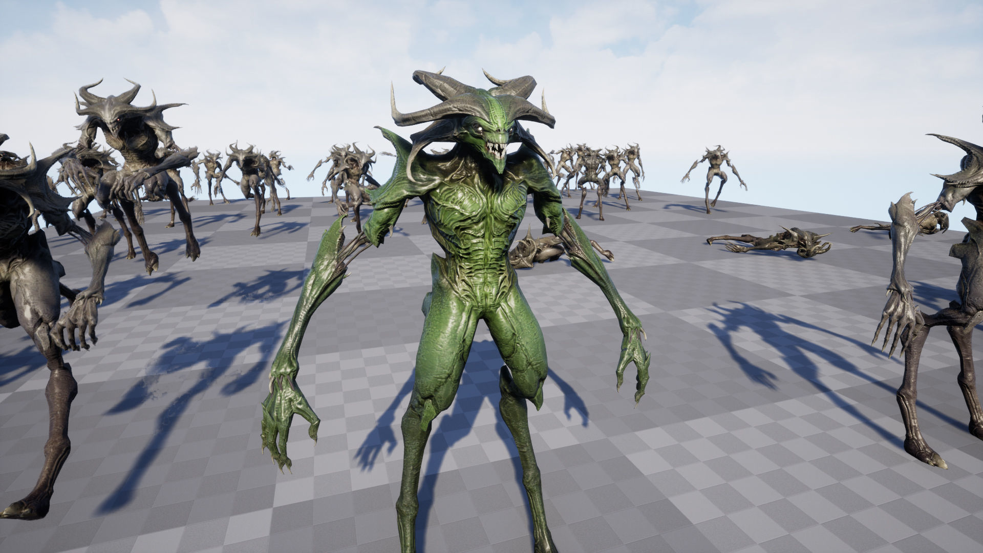 Demon Character 6 Low-poly 3D model_24