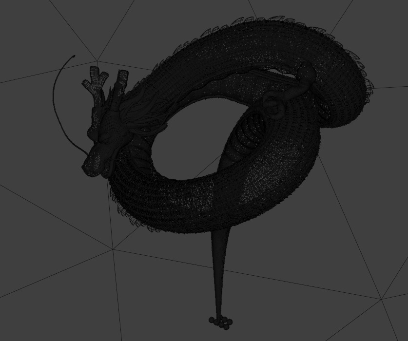 Shenlong or Shenron from Dragon Ball z 3D model_4