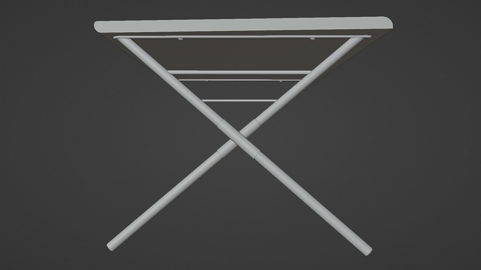 Modern desk 1 3D model_1