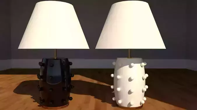 Table lamp designer Kelly Weastler 3D model