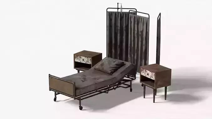 4k 8k Abandoned Hospital Room