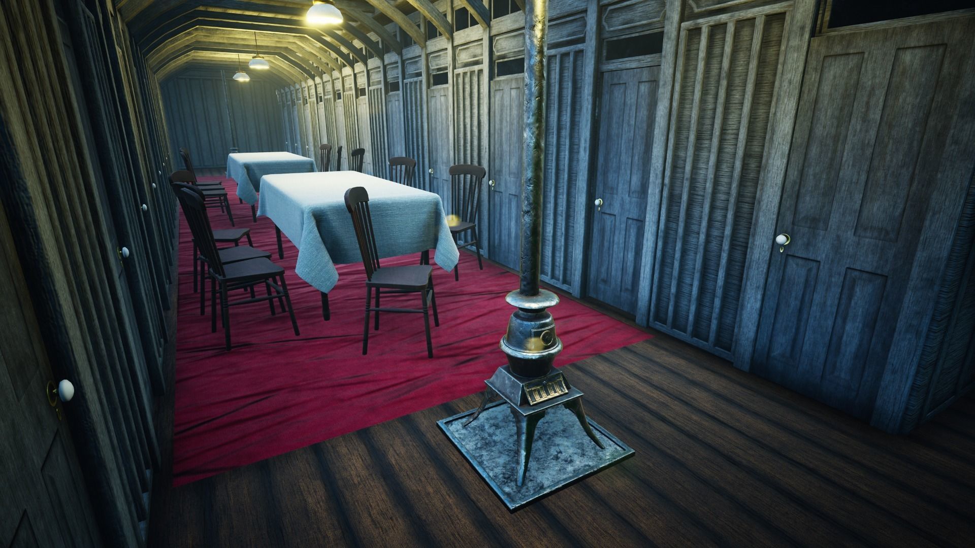 Steamboat Low-poly 3D model_3