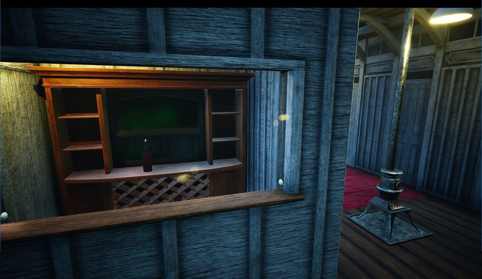 Steamboat Low-poly 3D model_21