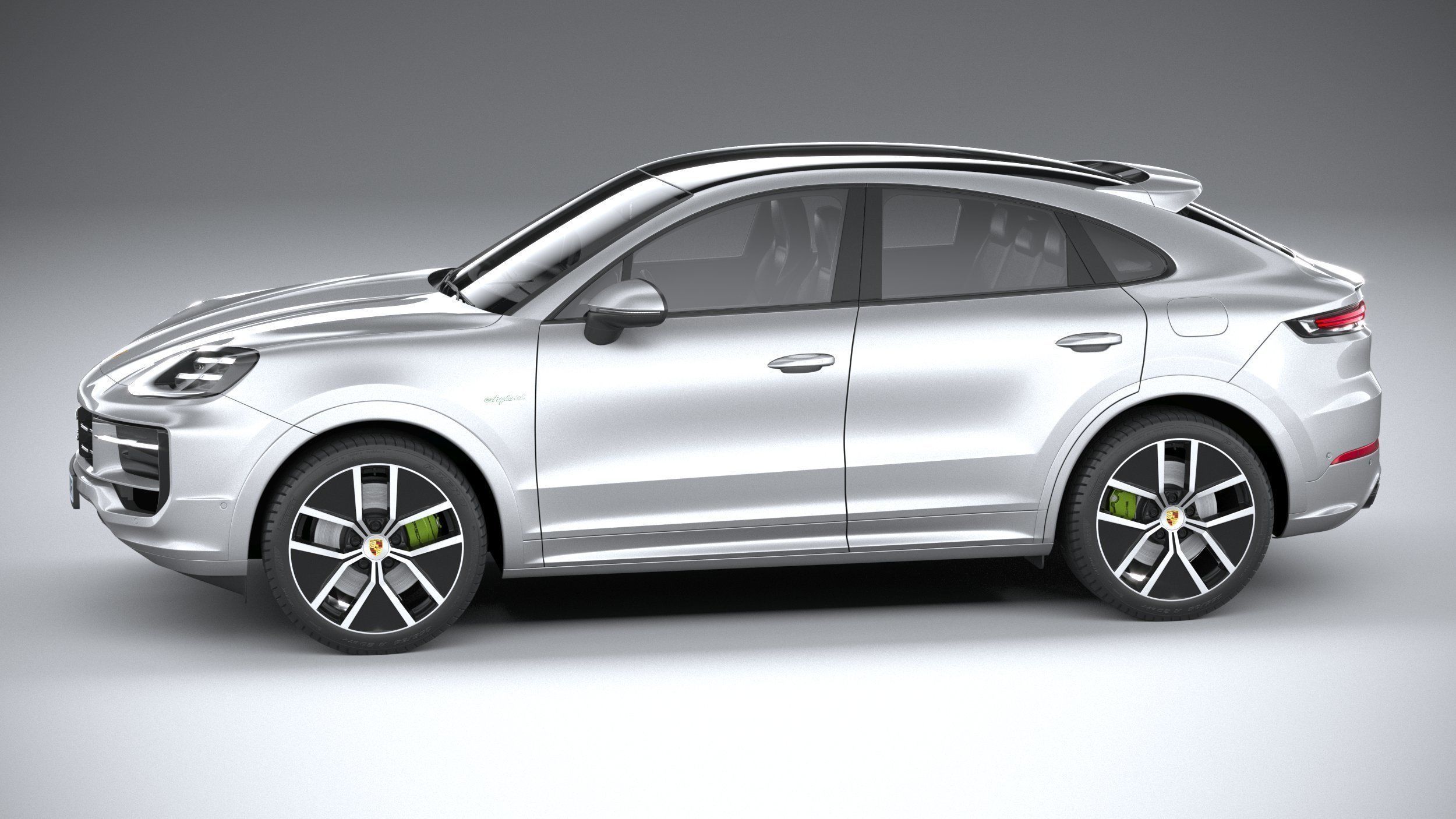 Porsche Cayenne E-Hybrid Coupe 2024 3D model_8