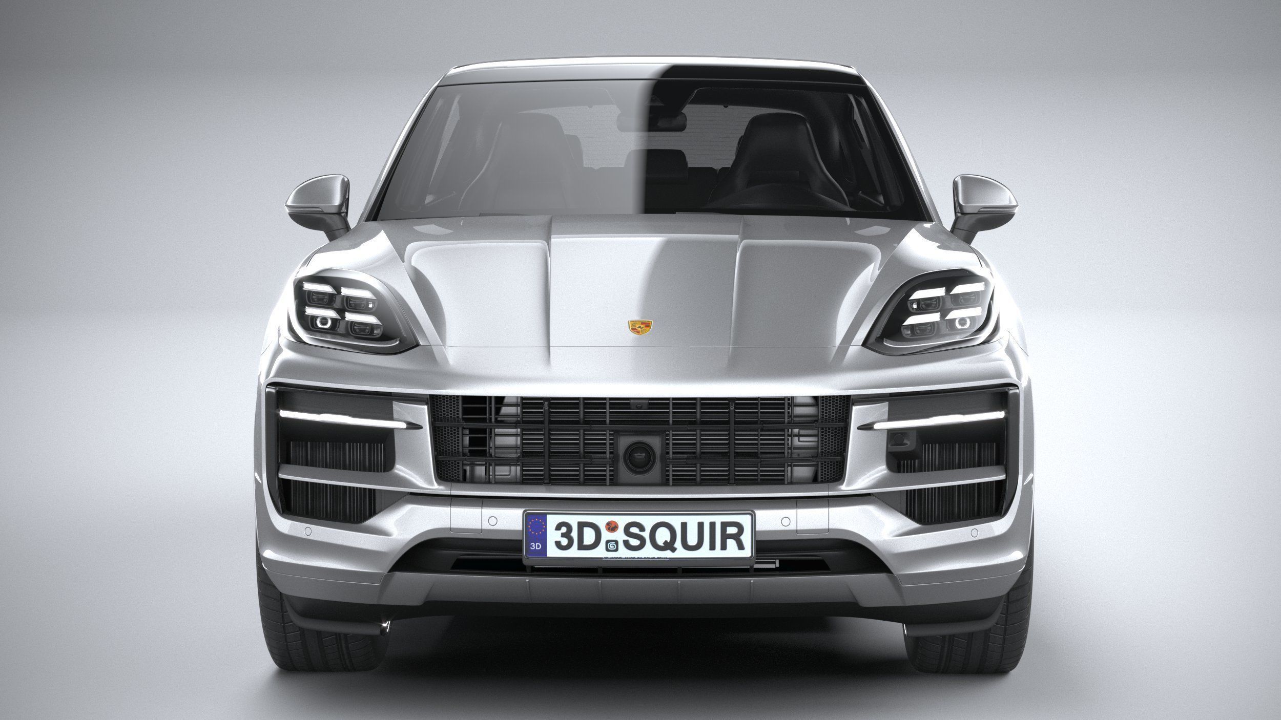 Porsche Cayenne E-Hybrid Coupe 2024 3D model_13