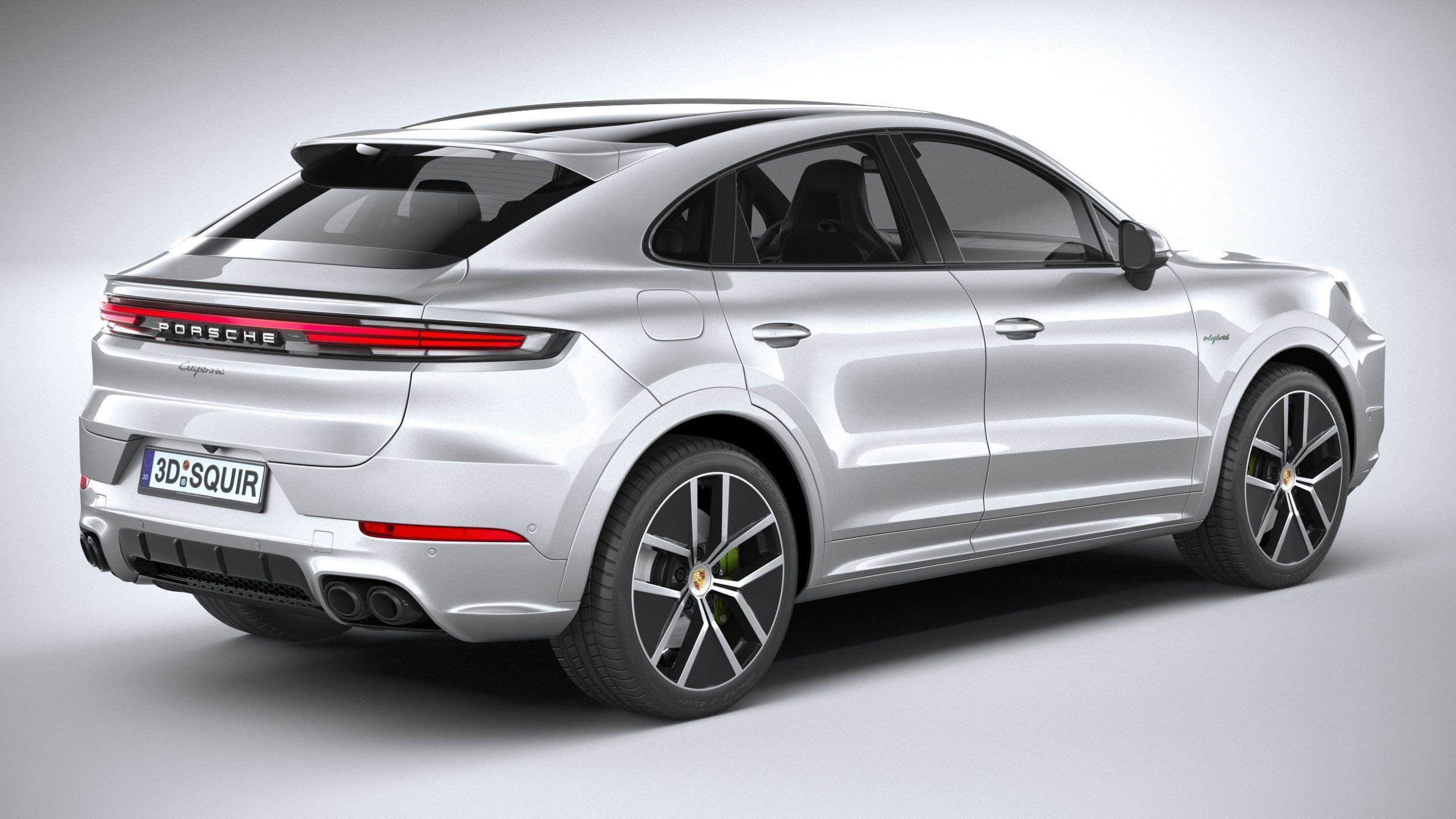 Porsche Cayenne E-Hybrid Coupe 2024 3D model_17