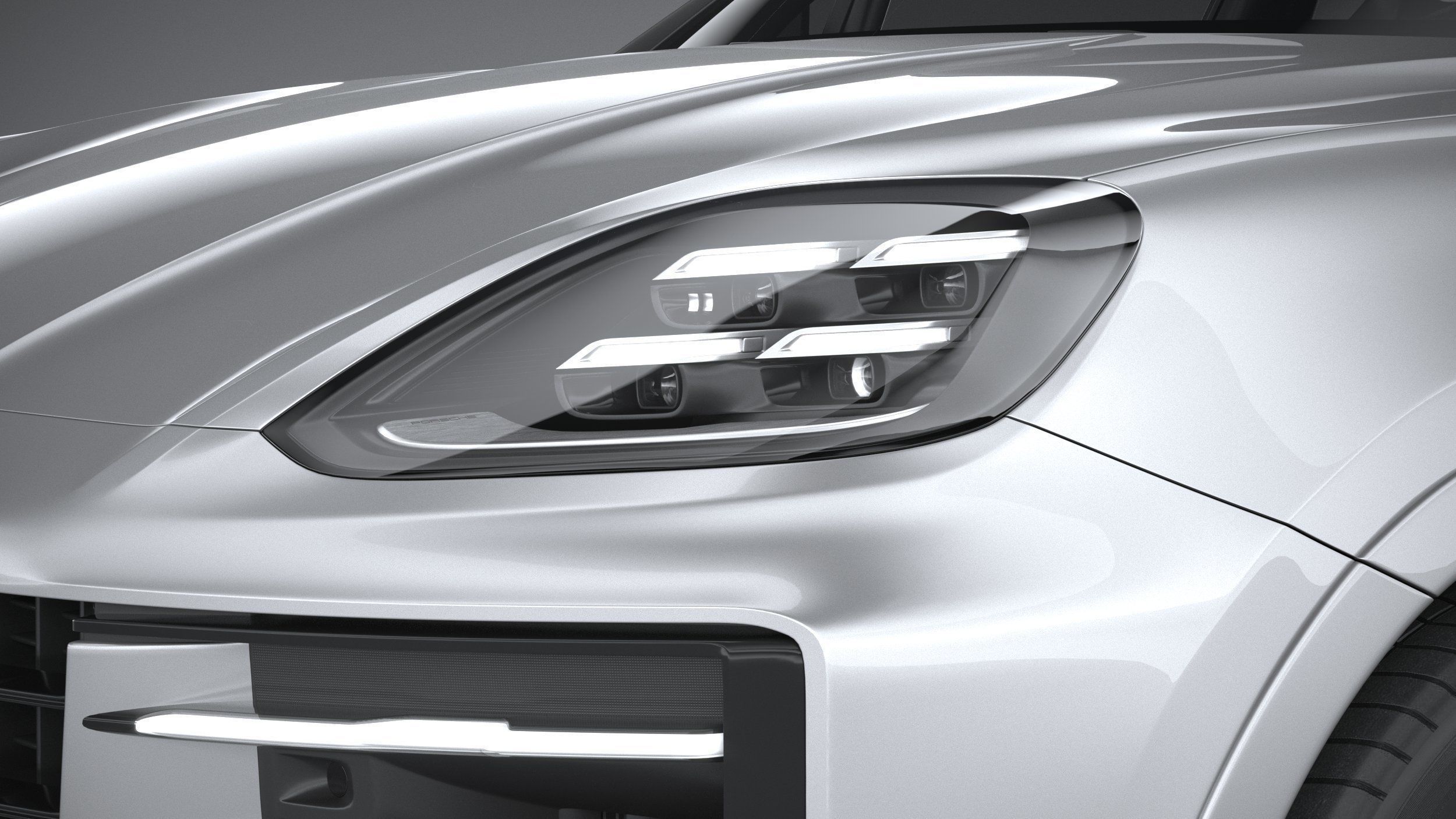 Porsche Cayenne E-Hybrid Coupe 2024 3D model_14