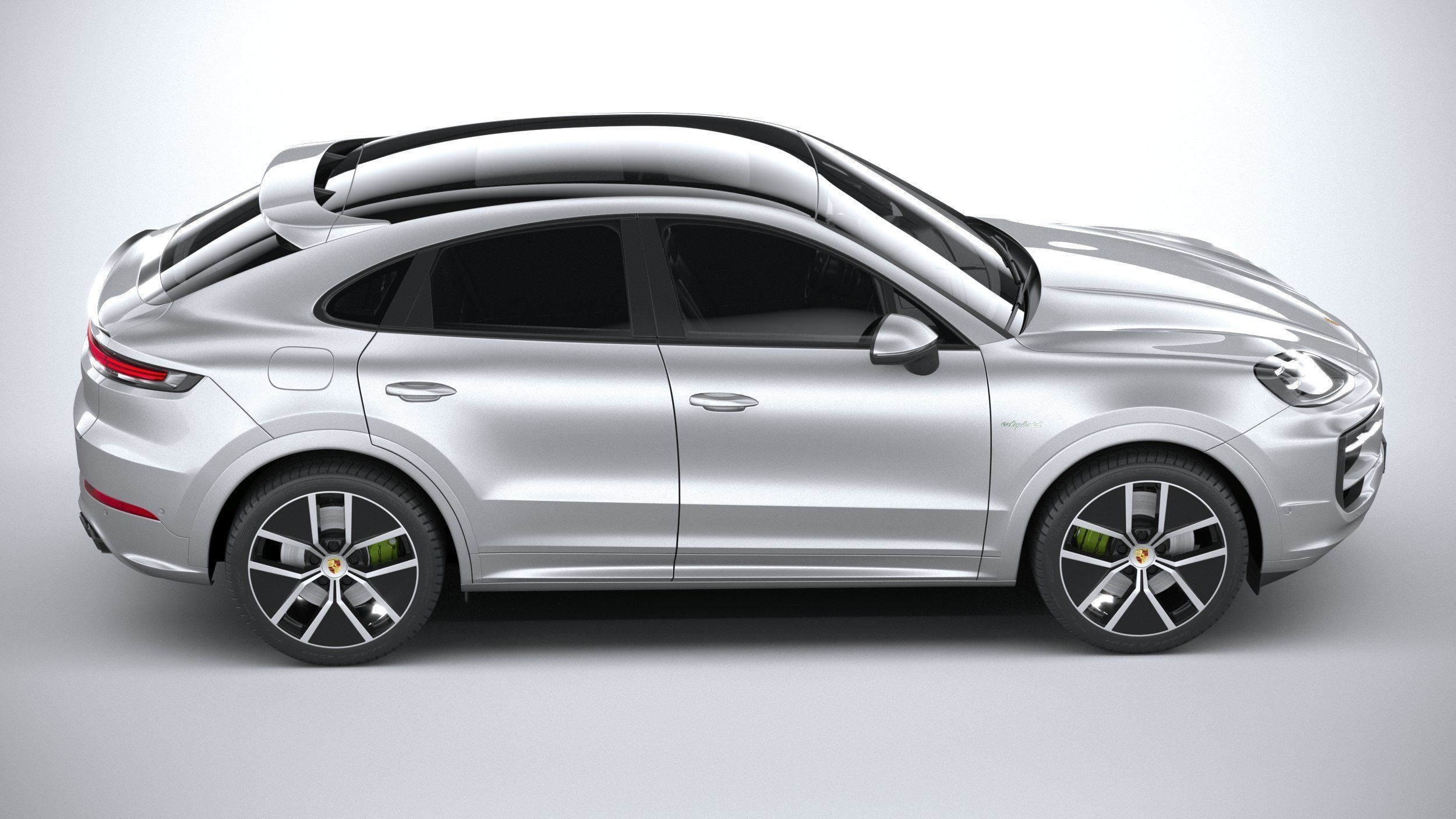 Porsche Cayenne E-Hybrid Coupe 2024 3D model_11