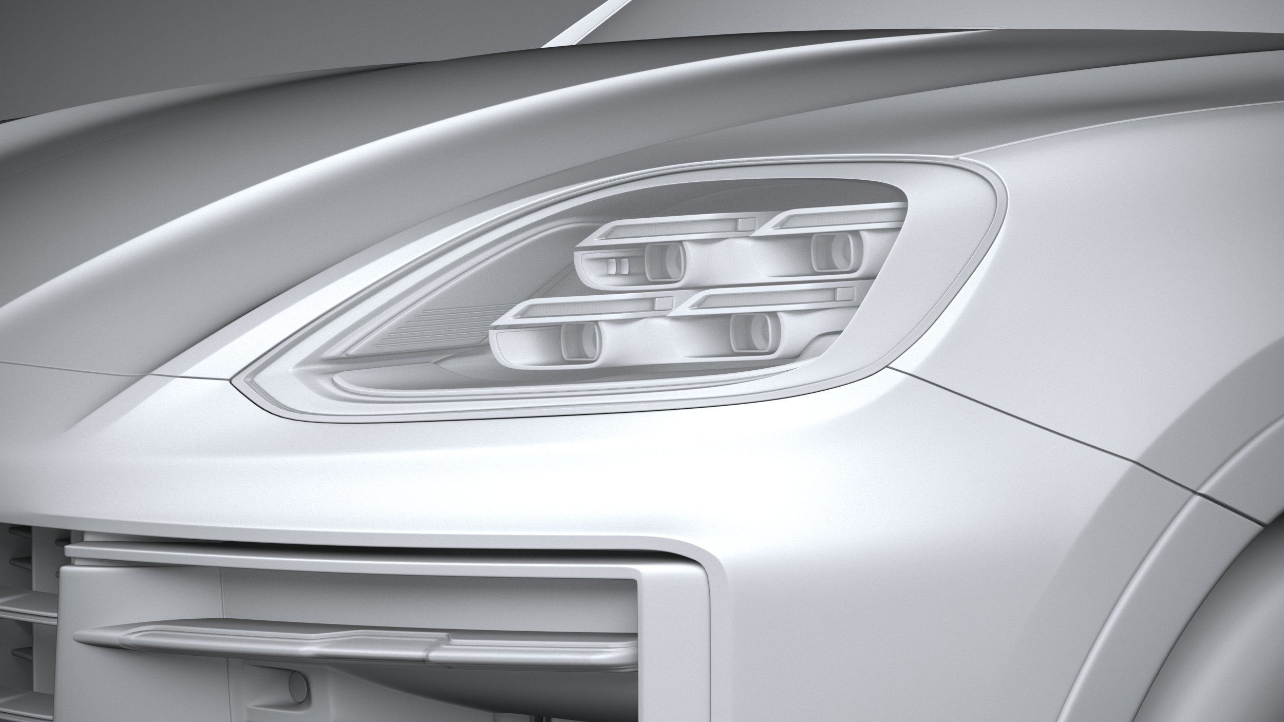 Porsche Cayenne E-Hybrid Coupe 2024 3D model_23