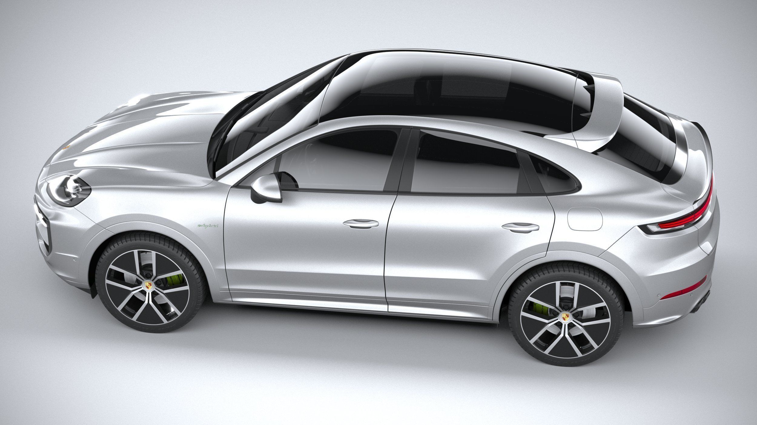 Porsche Cayenne E-Hybrid Coupe 2024 3D model_9