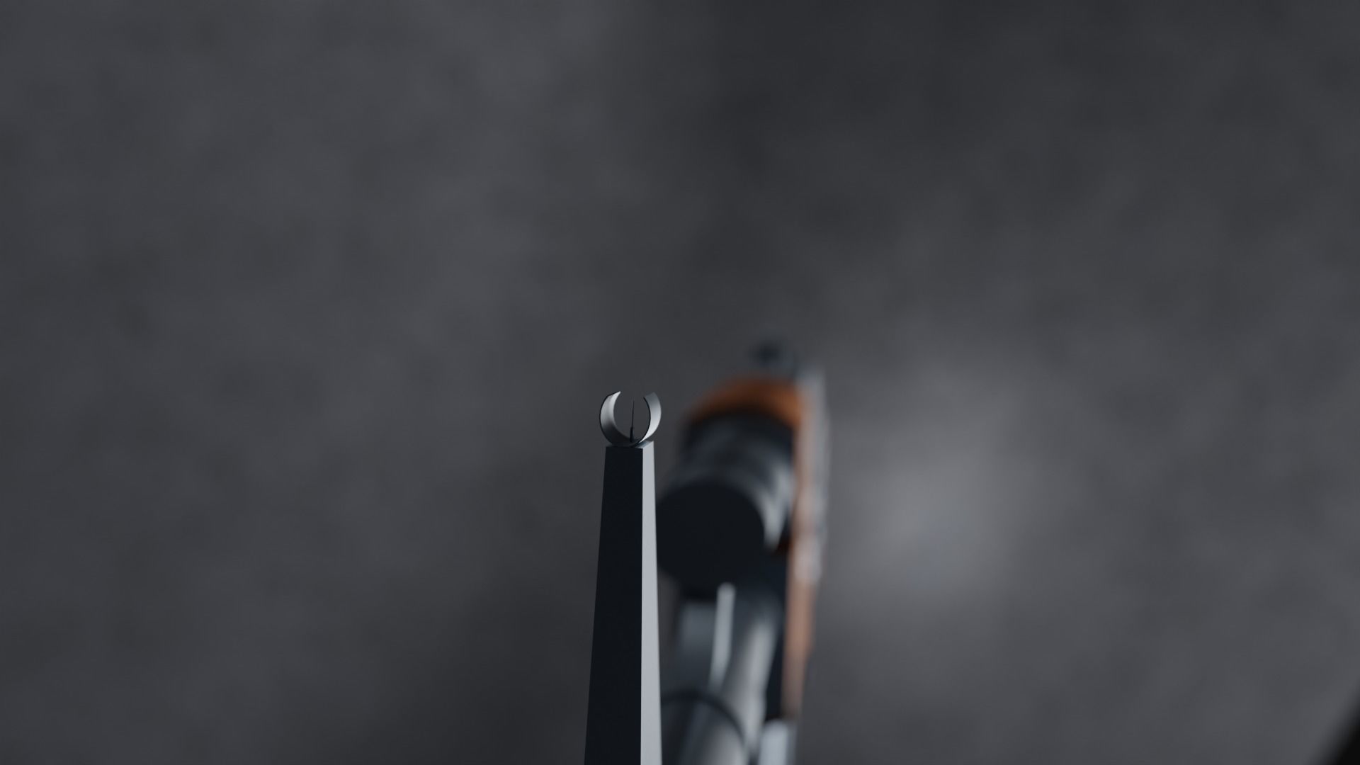  Low-Poly AK-47 Assault Rifle 3D Model for Games Low-poly 3D model_4