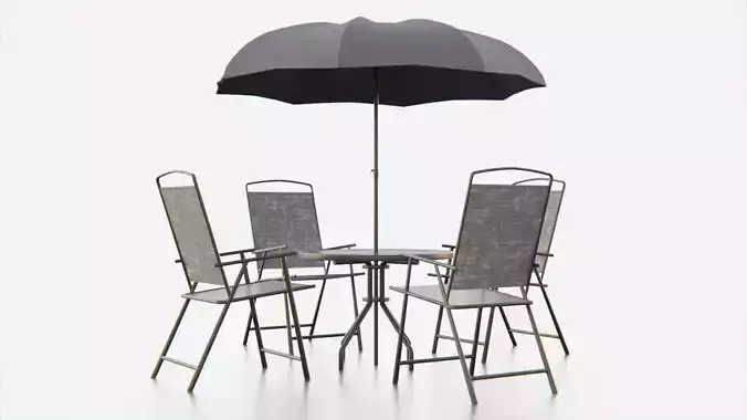 Umbrella Table Patio Chair id 3