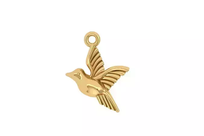 Flying Bird Charm