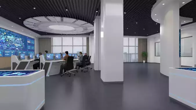 Command room monitoring center